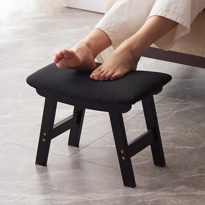 Black Stool Legs - Black Surface