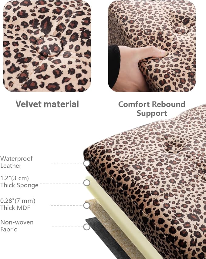 Leopard Print-velvet