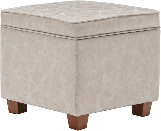 Distressed Tan Faux Leather