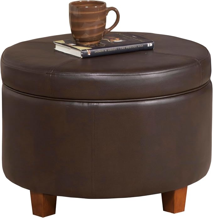 Brown Faux Leather