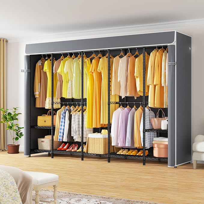 Black Rack with Gray Cover