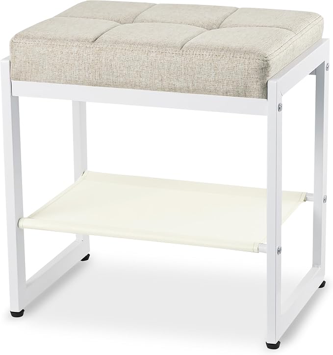 Linen Beige&white