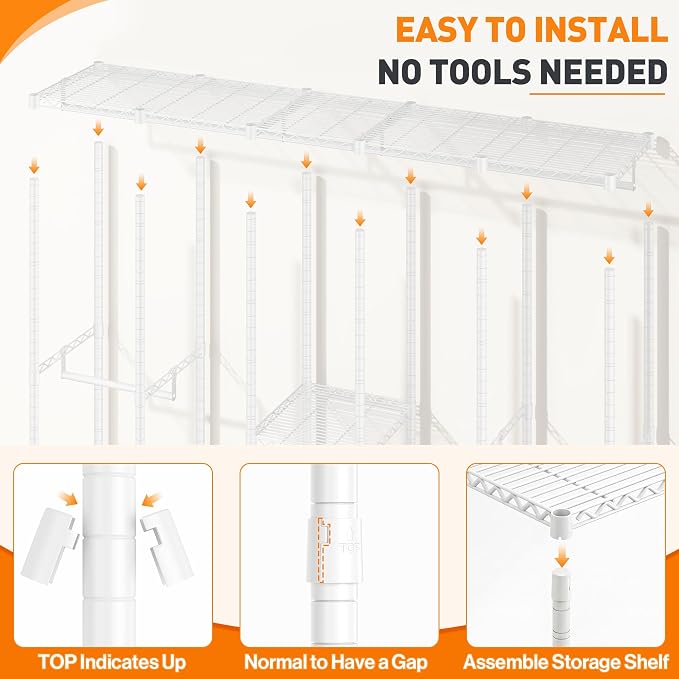 White Clothes Rack