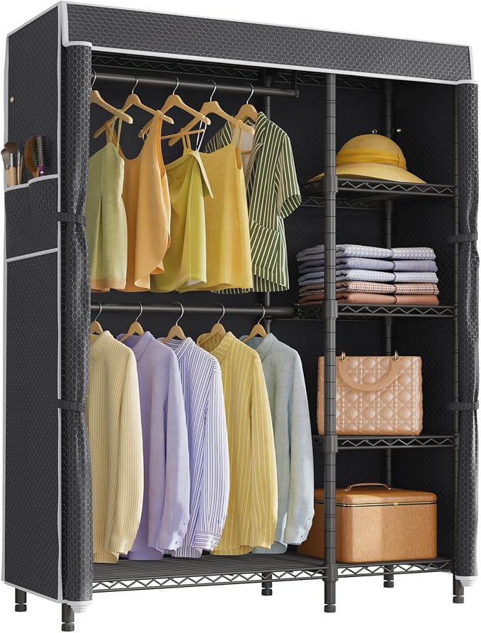 Black Rack with Black Upgraded Cover