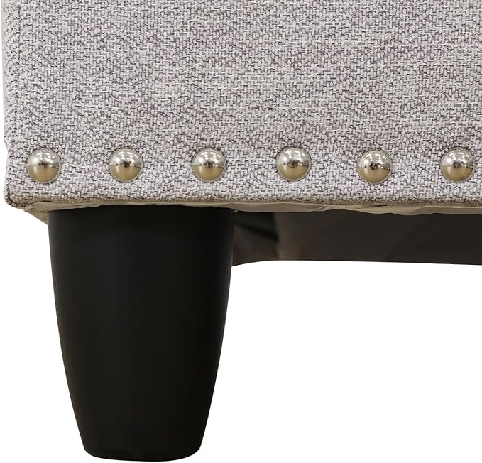 Rivet Light Grey Linen 28.5
