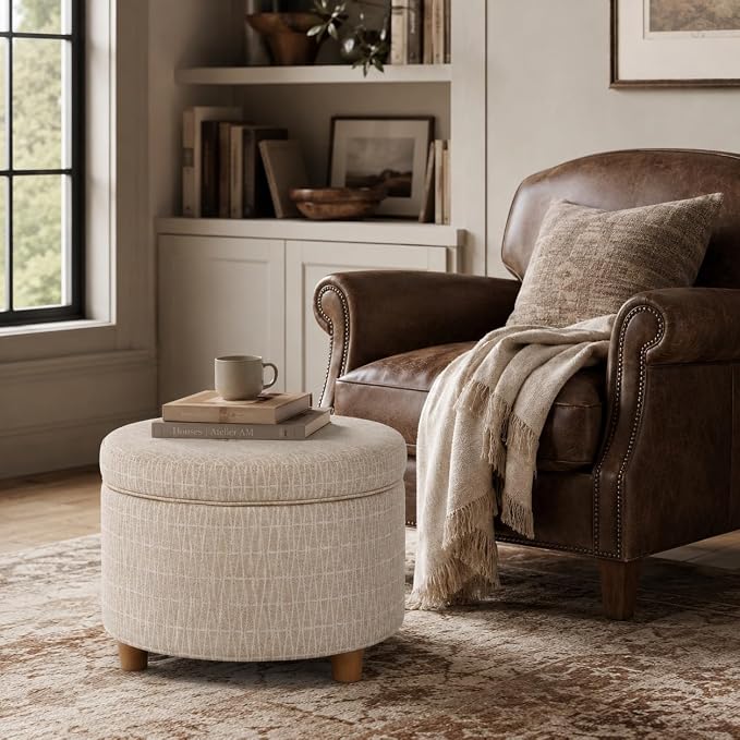 Tan Geometric Pattern