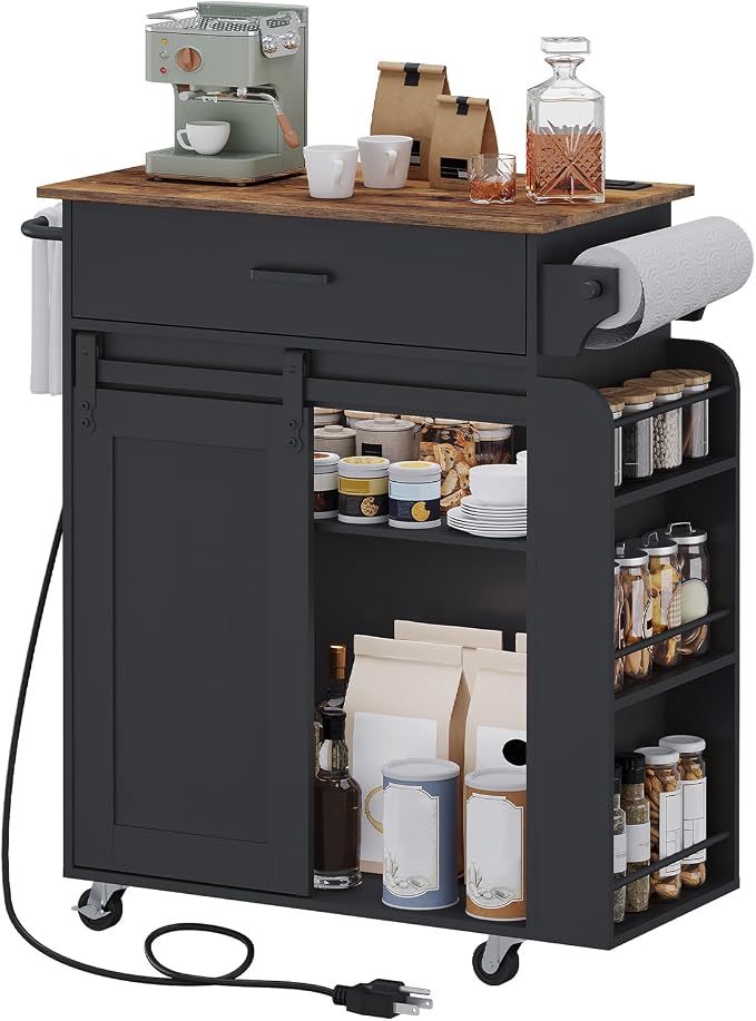 Rustic Brown + Black