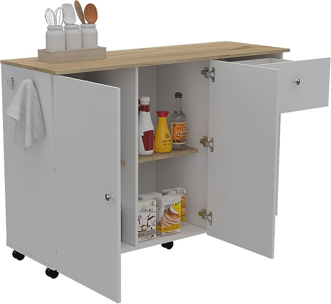 White + Light Oak