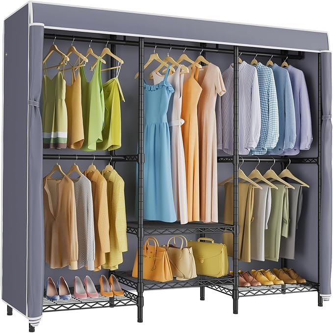 Black Rack with Grey Cover