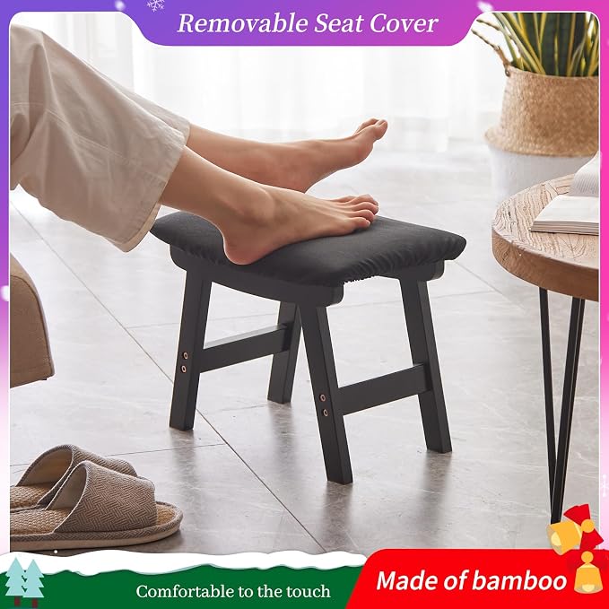 Black Stool Legs - Black Surface