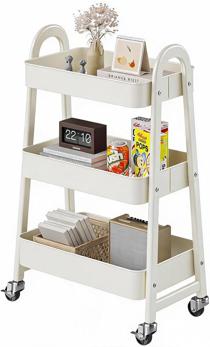 3 Tiers White
