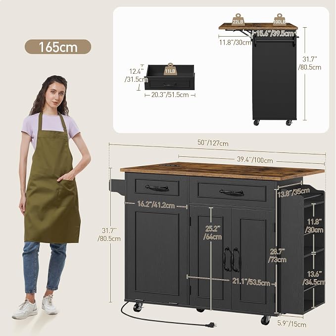 Black + Rustic Brown