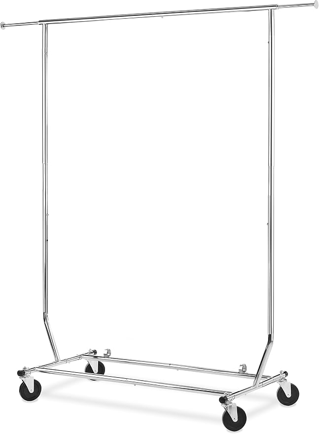 51 x 22 x 71 inch - Chrome
