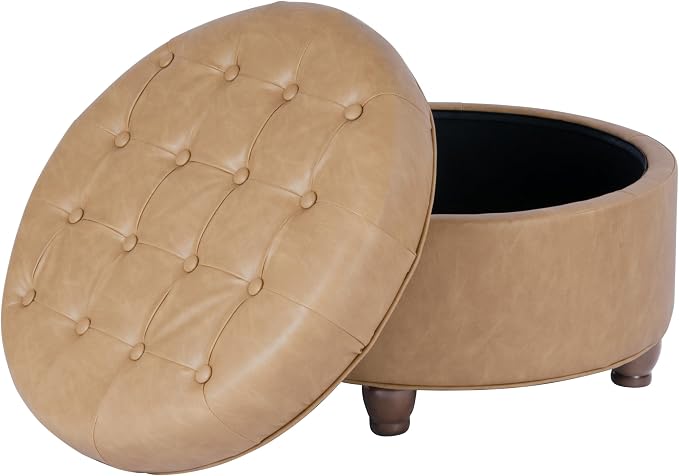 Sand Faux Leather