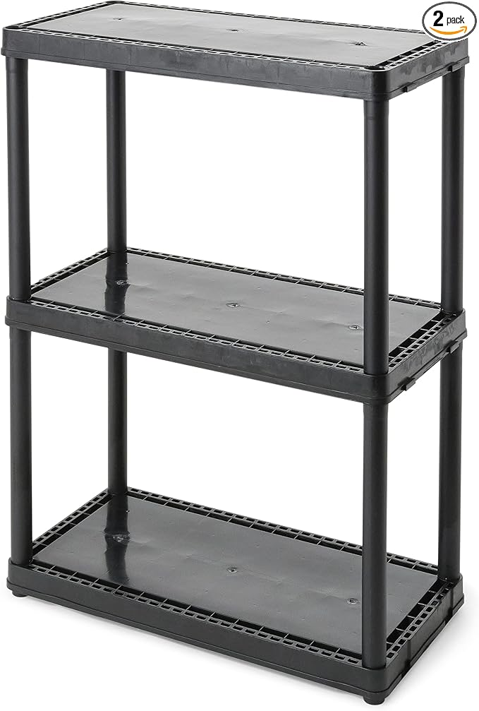3 Shelf - Black