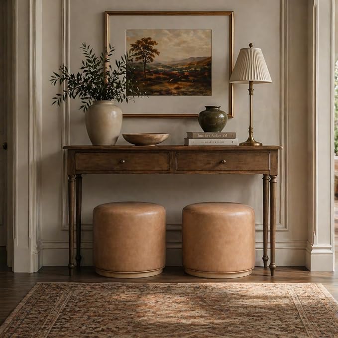 Sand Faux Leather