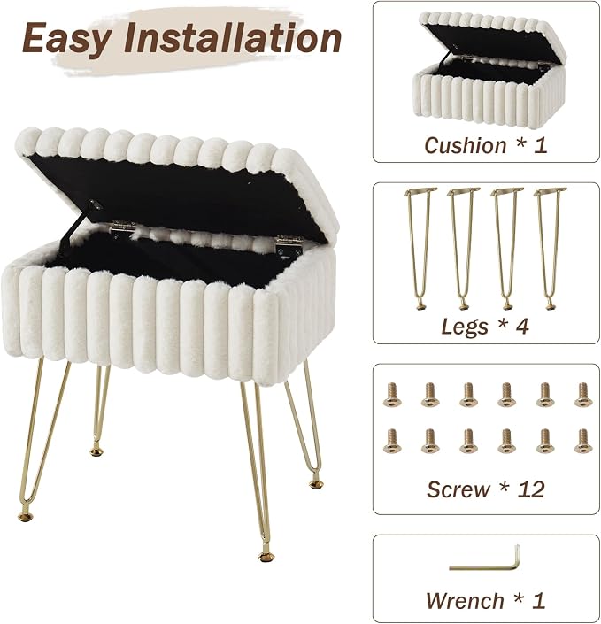 White-with Storage