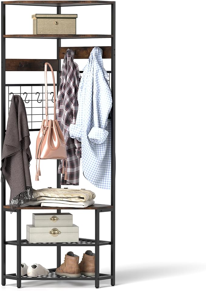 Rustic Brown & Black