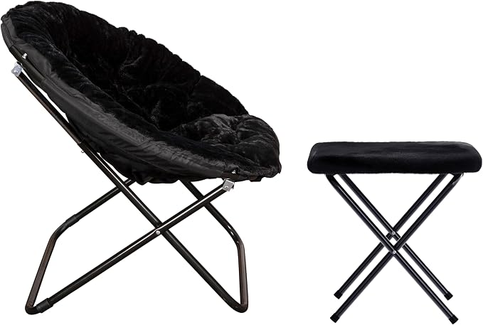 Black Fabric/Black Frame