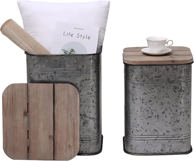 Square&galvanized