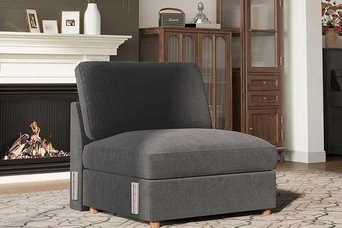 Corduroy Dark Gray