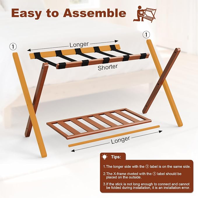 Walnut Bamboo 2 Pcs