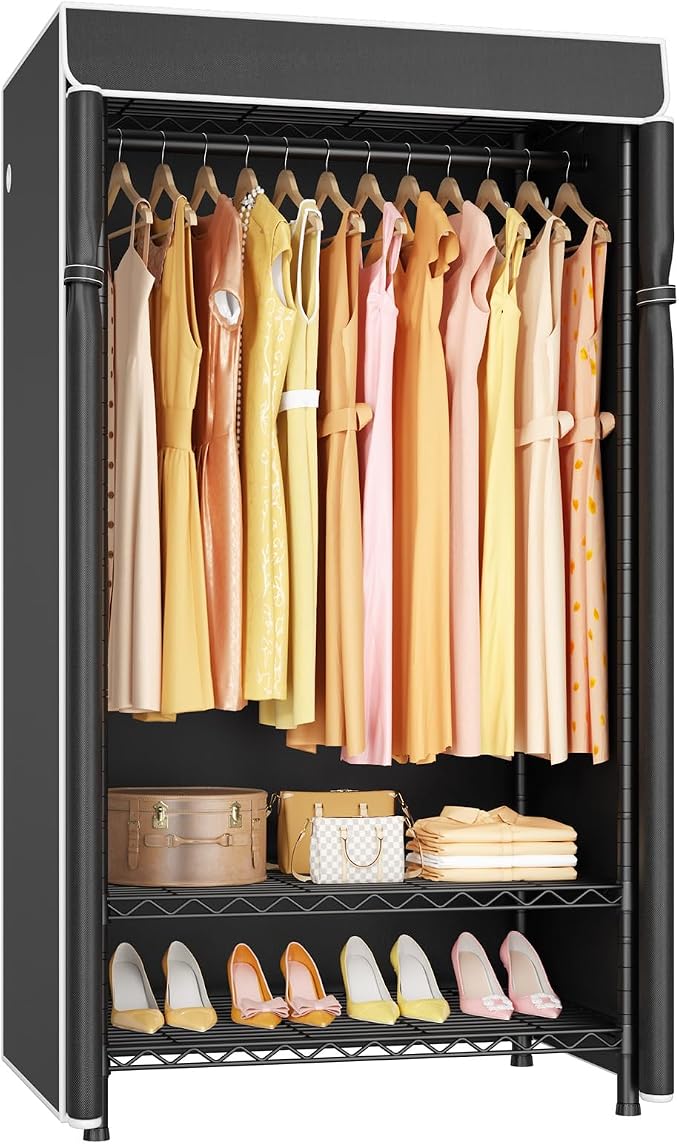 Black Rack with Black Cover
