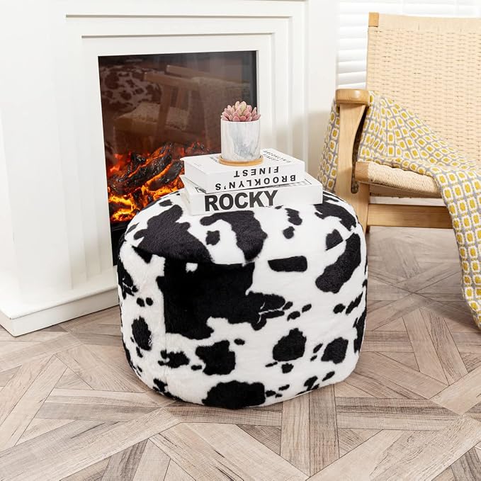 Black Cow Printed