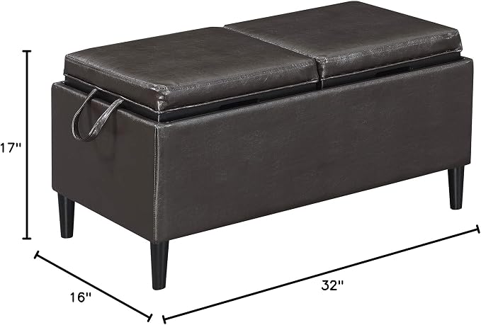 Espresso Faux Leather