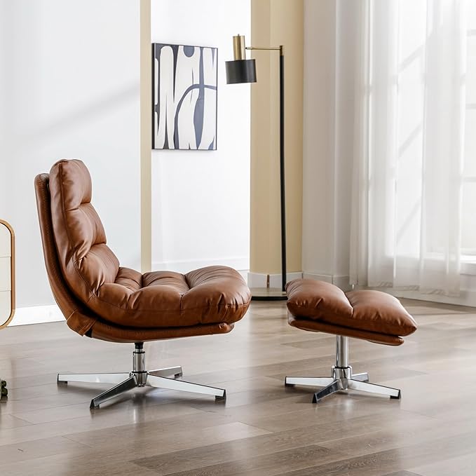 Brown Faux Leather