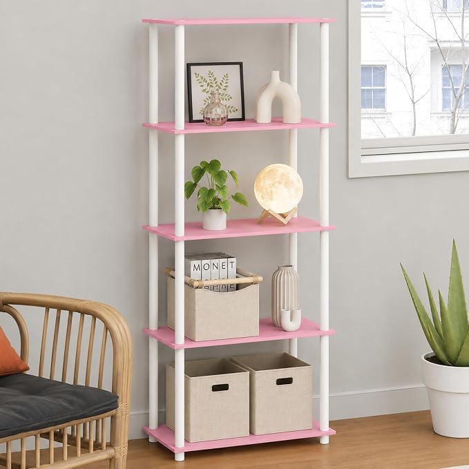 Soft Pink/White