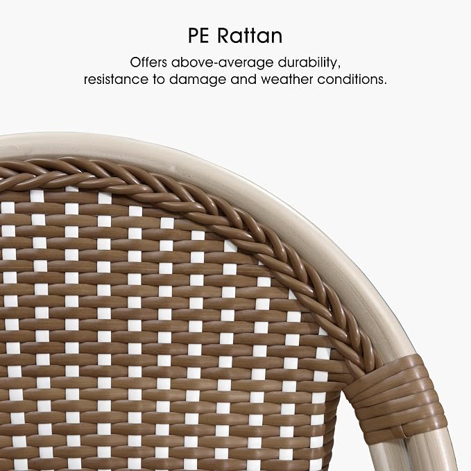Brown (White Finish)