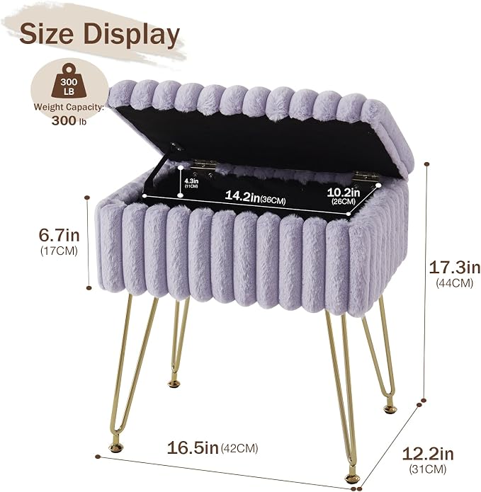 Purple-with Storage