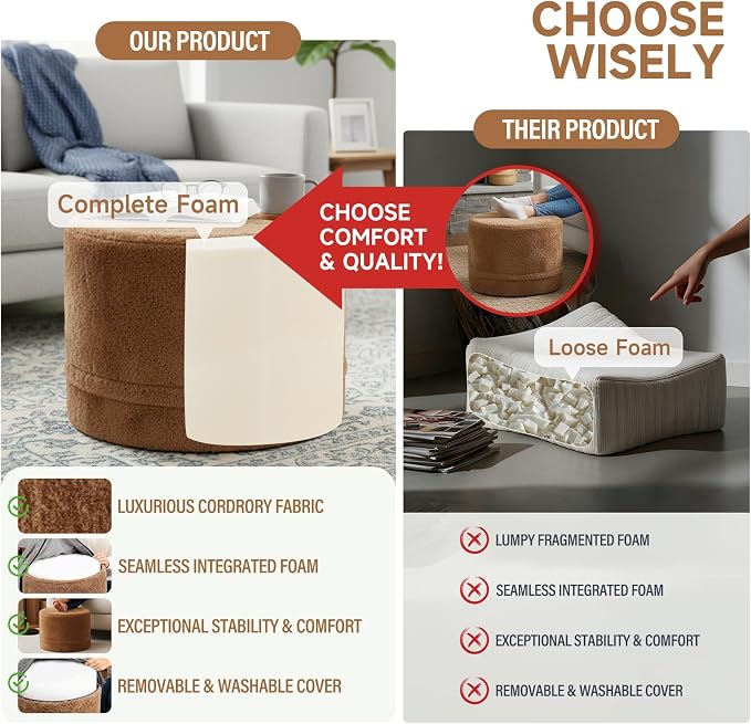 Round Brown