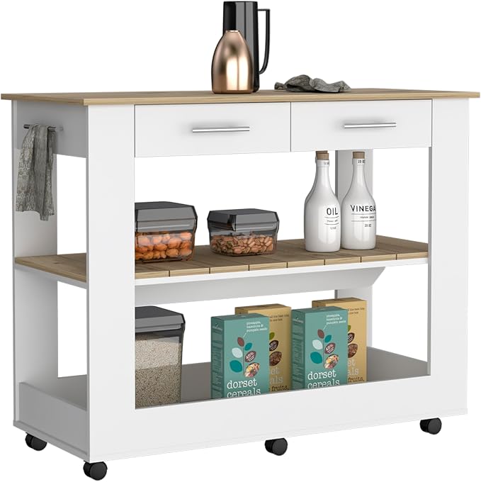 White + Light Oak