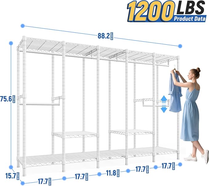 White Clothes Rack