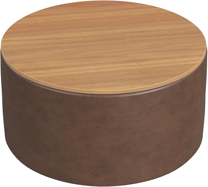 Faux Brown Leather