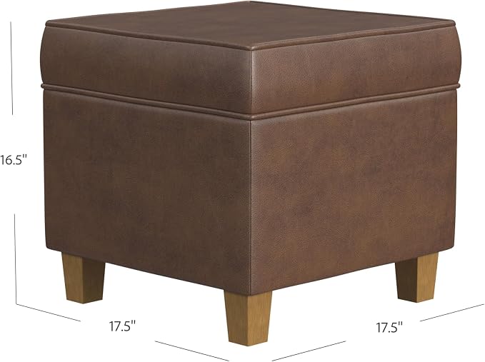Brown Faux Leather