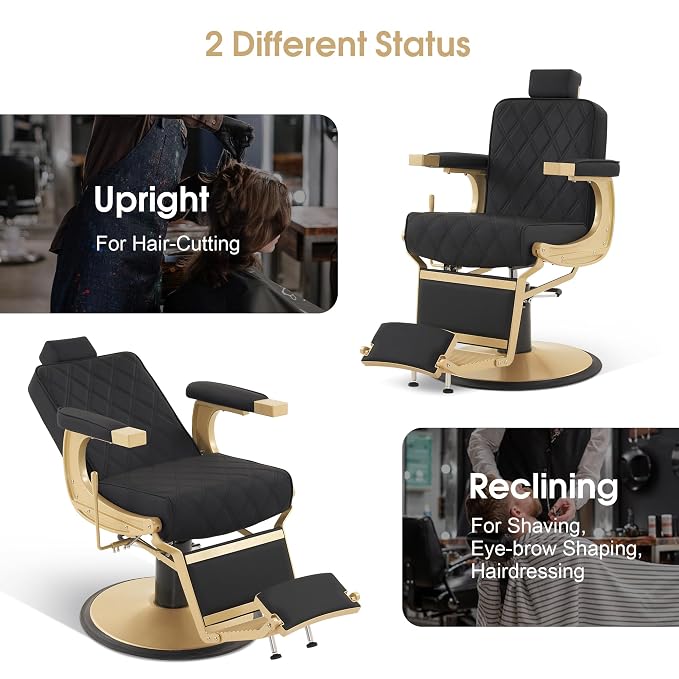 Black With Gold Frame