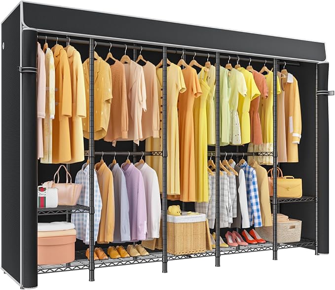 Black Rack with Black Cover