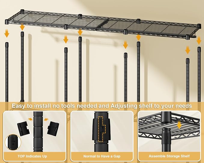 Black Rack With Black Cover