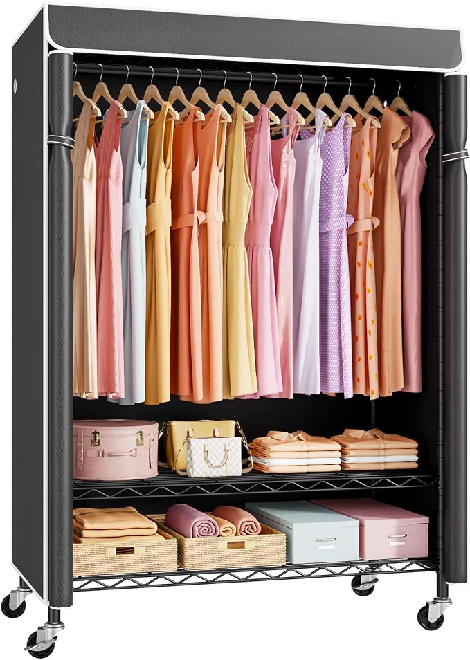 Black Rack with Black Cover