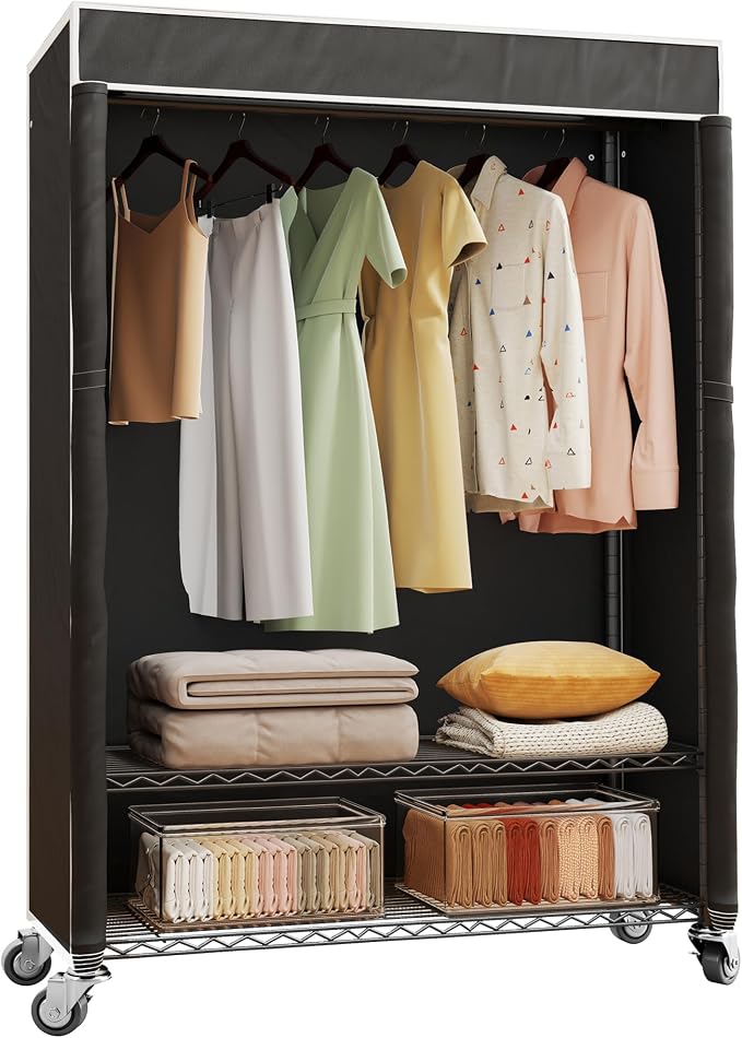 Black Rack with Black Cover