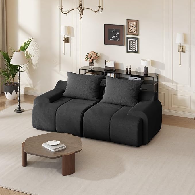 Teddy Boucle - Black