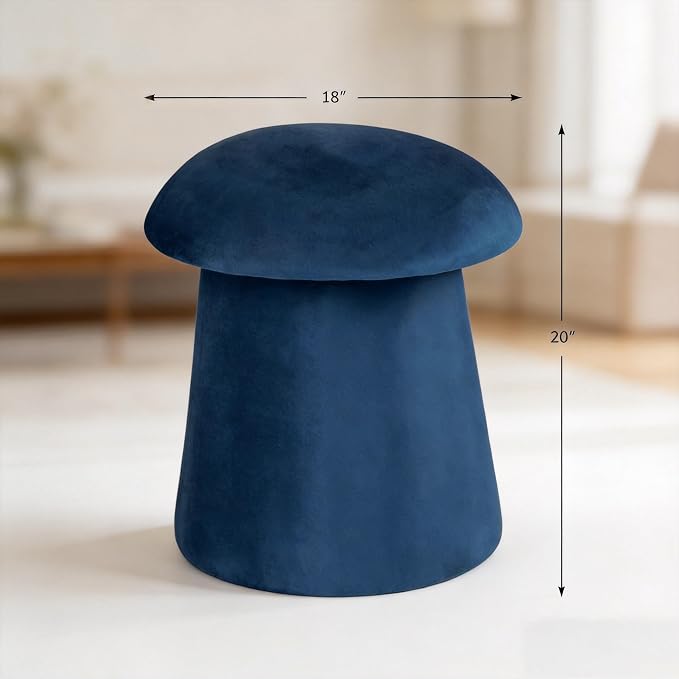Velvet Mushroom-blue