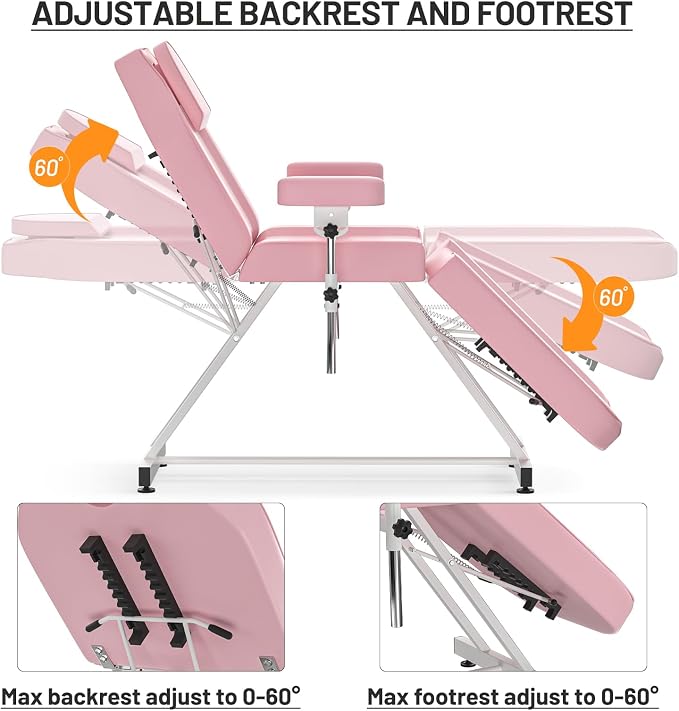 Pink Tattoo Chair 30