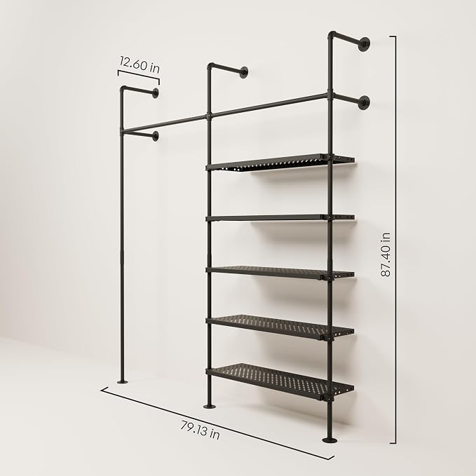5 x Metal Shelf