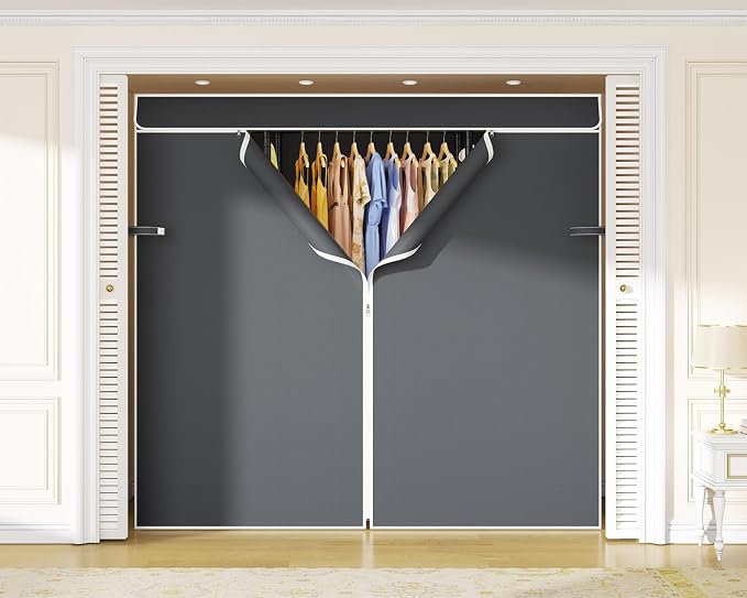 Black Rack with Gray Cover