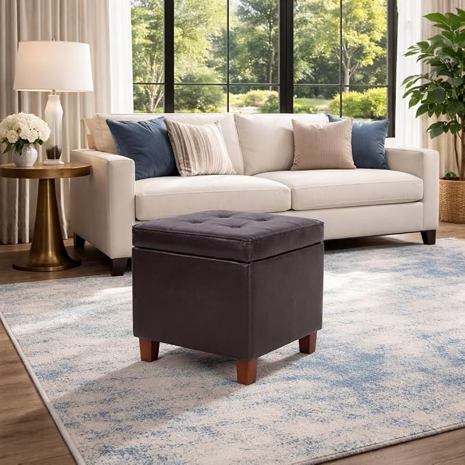 Brown Faux Leather