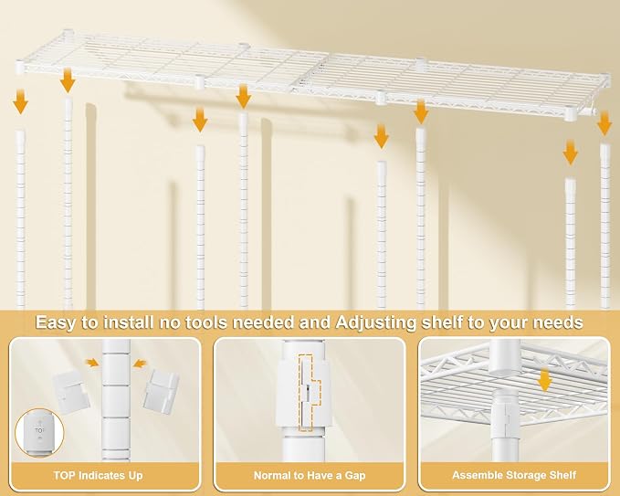 White Rack With Grey Cover
